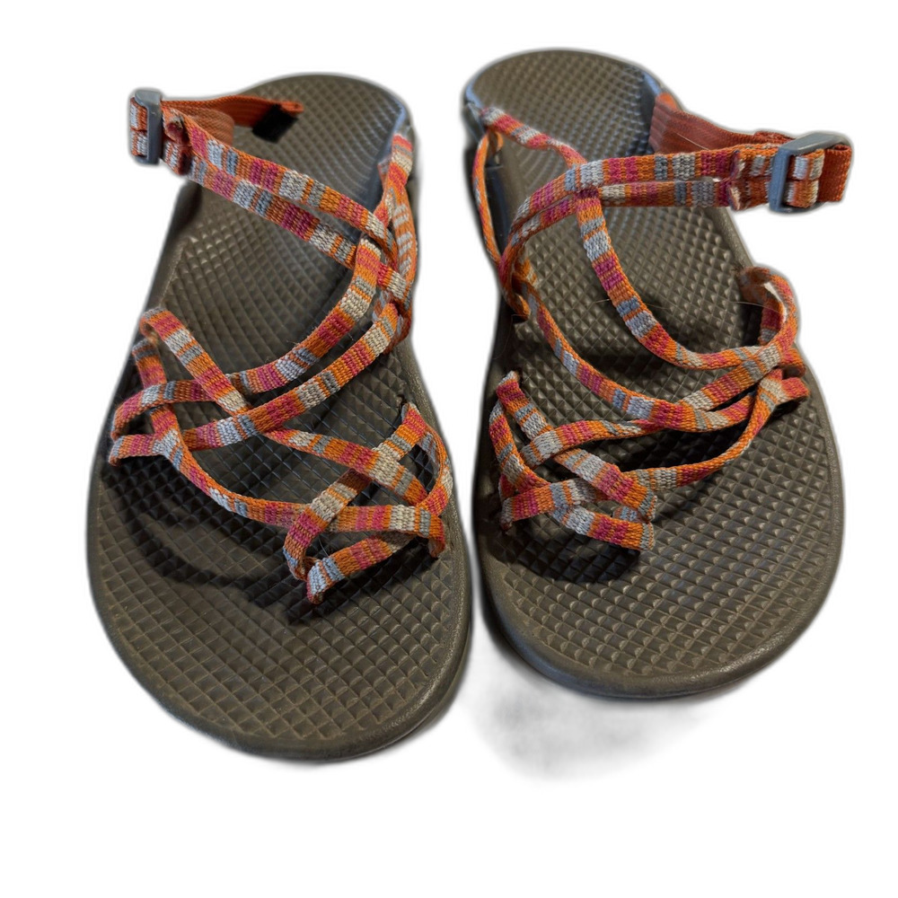 Chaco Sandals Slides & Toe Loop no back strap Great Soles Sz 7